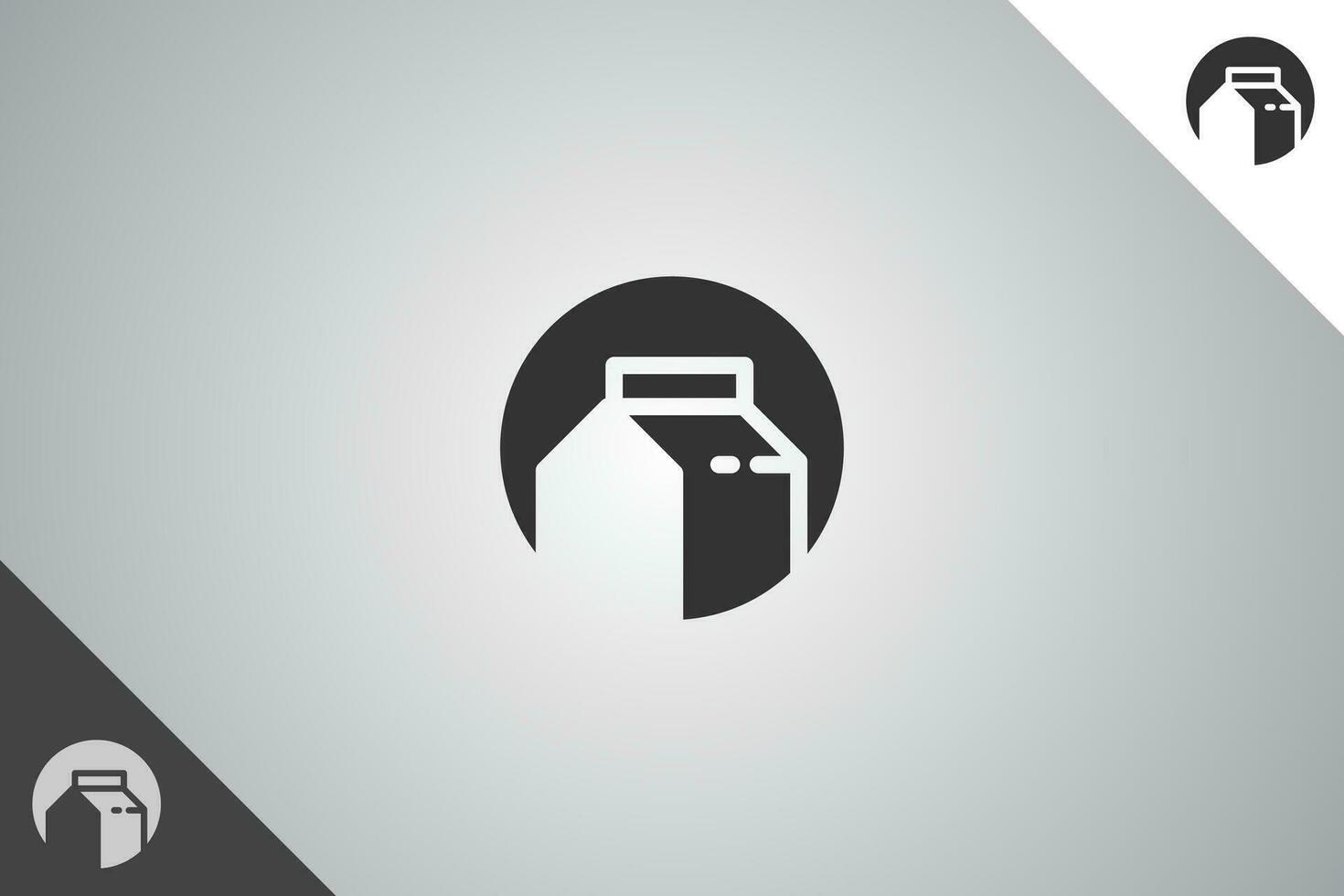 Milk logo. Minimal and modern logotype. Perfect logo for business related to agriculture industry, wheat farm, farm field, natural harvest, breeder. Isolated background. Vector eps 10.
