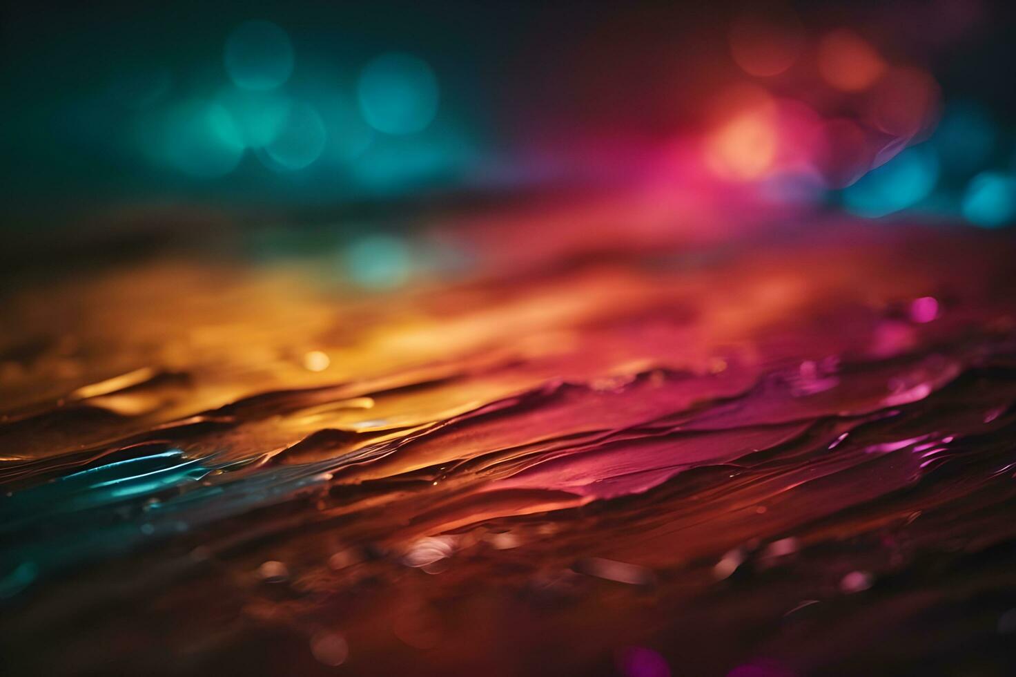 Artificial intelligence tech background. Digital technology, deep learning and big data concept. AI Generated. photo