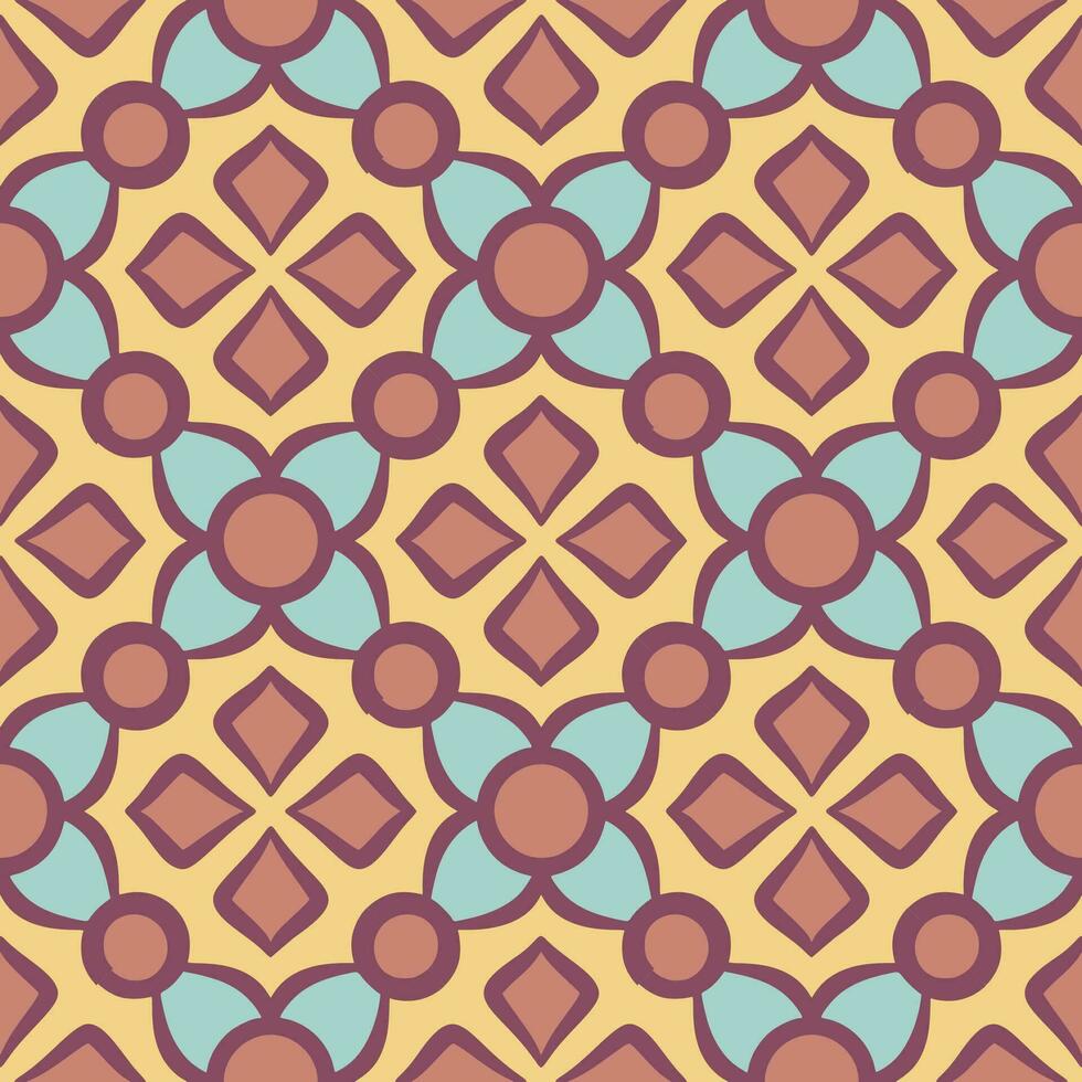 Geometric seamless pattern vector illustration