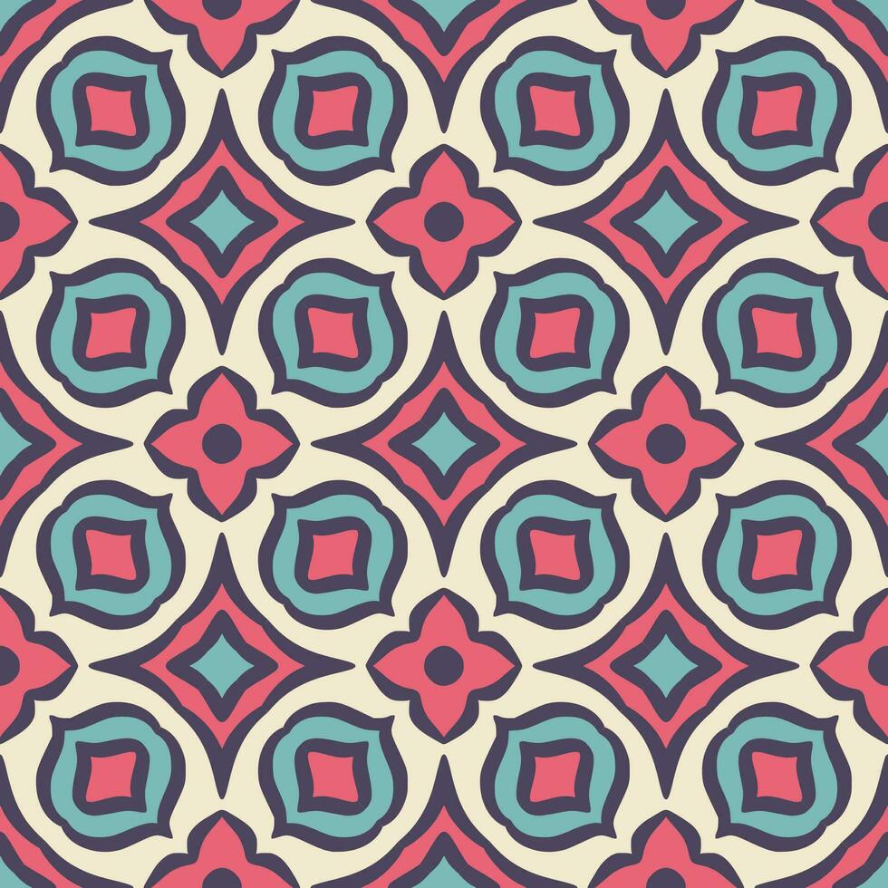 Geometric seamless pattern vector illustration
