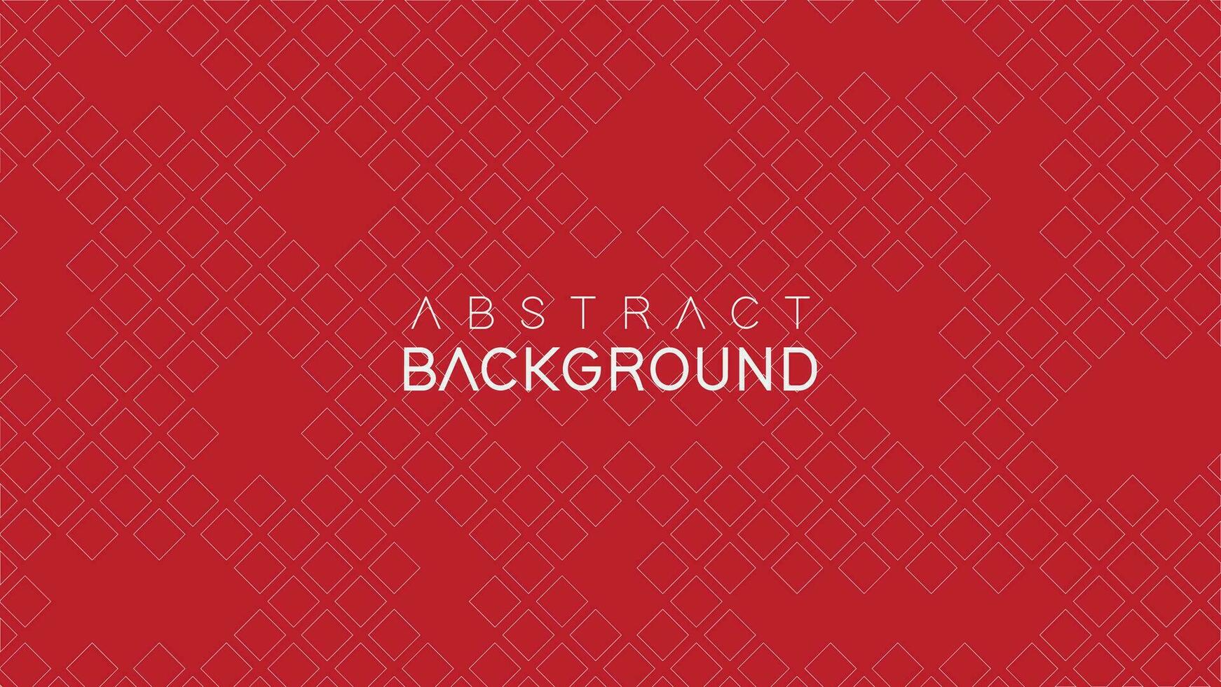 Premium background white line geometric shape isolated in red color. Minimal geometric. Modern futuristic graphic design element. vector