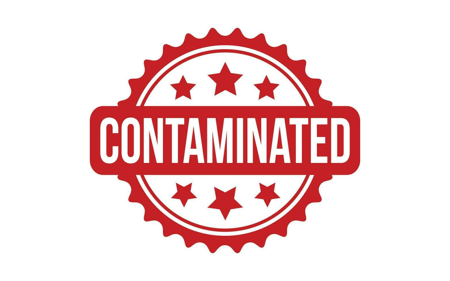 Contaminated rubber grunge stamp seal vector