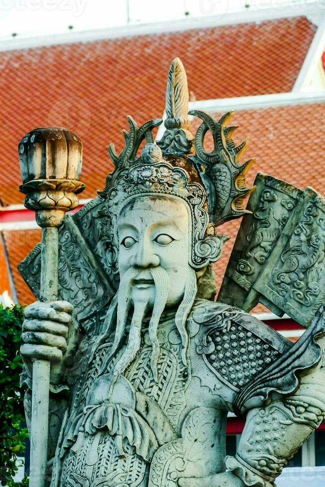 Statue in Thailand photo