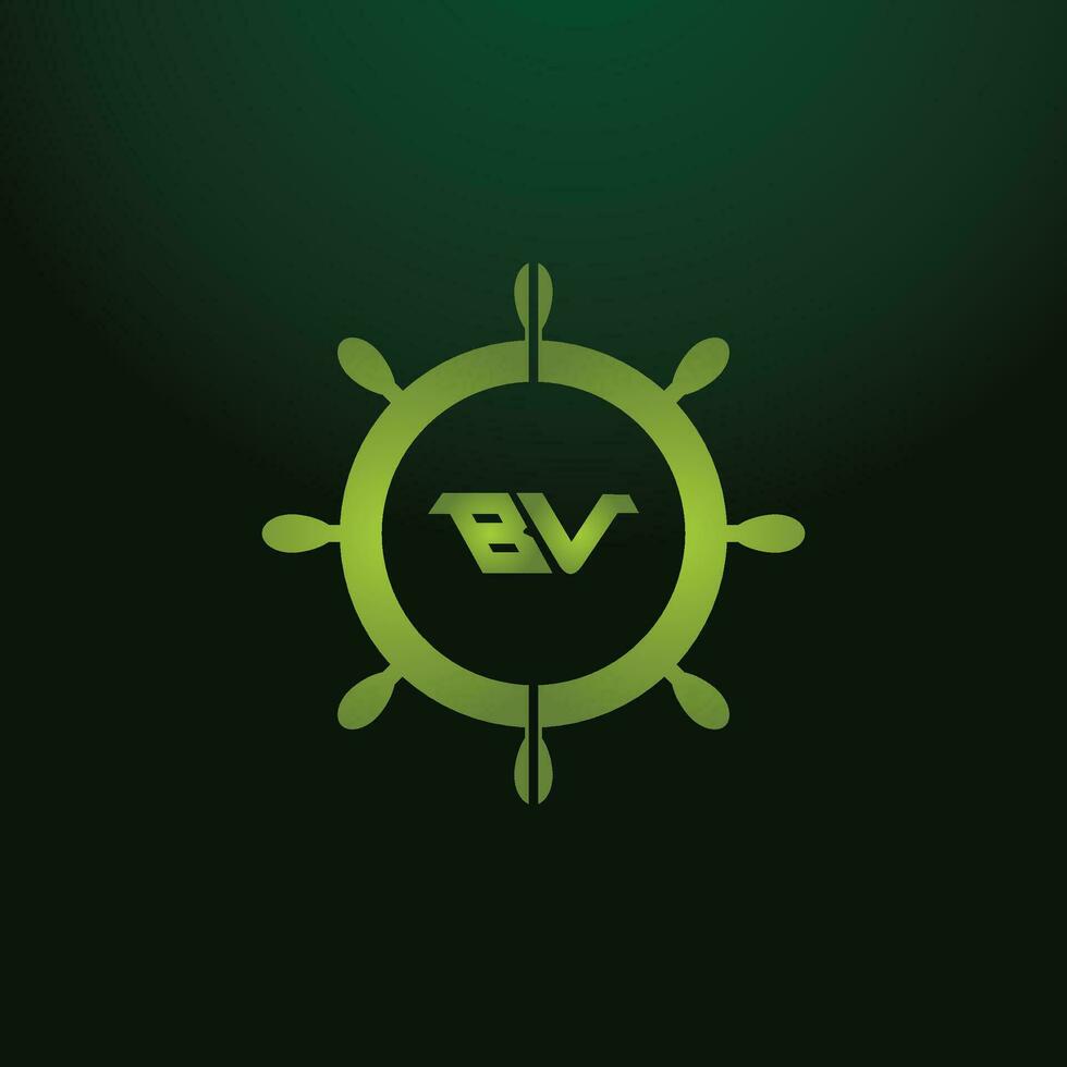 Minimal Innovative Initial BV logo and VB logo. Letter BV VB creative elegant Monogram. Premium Business logo icon vector
