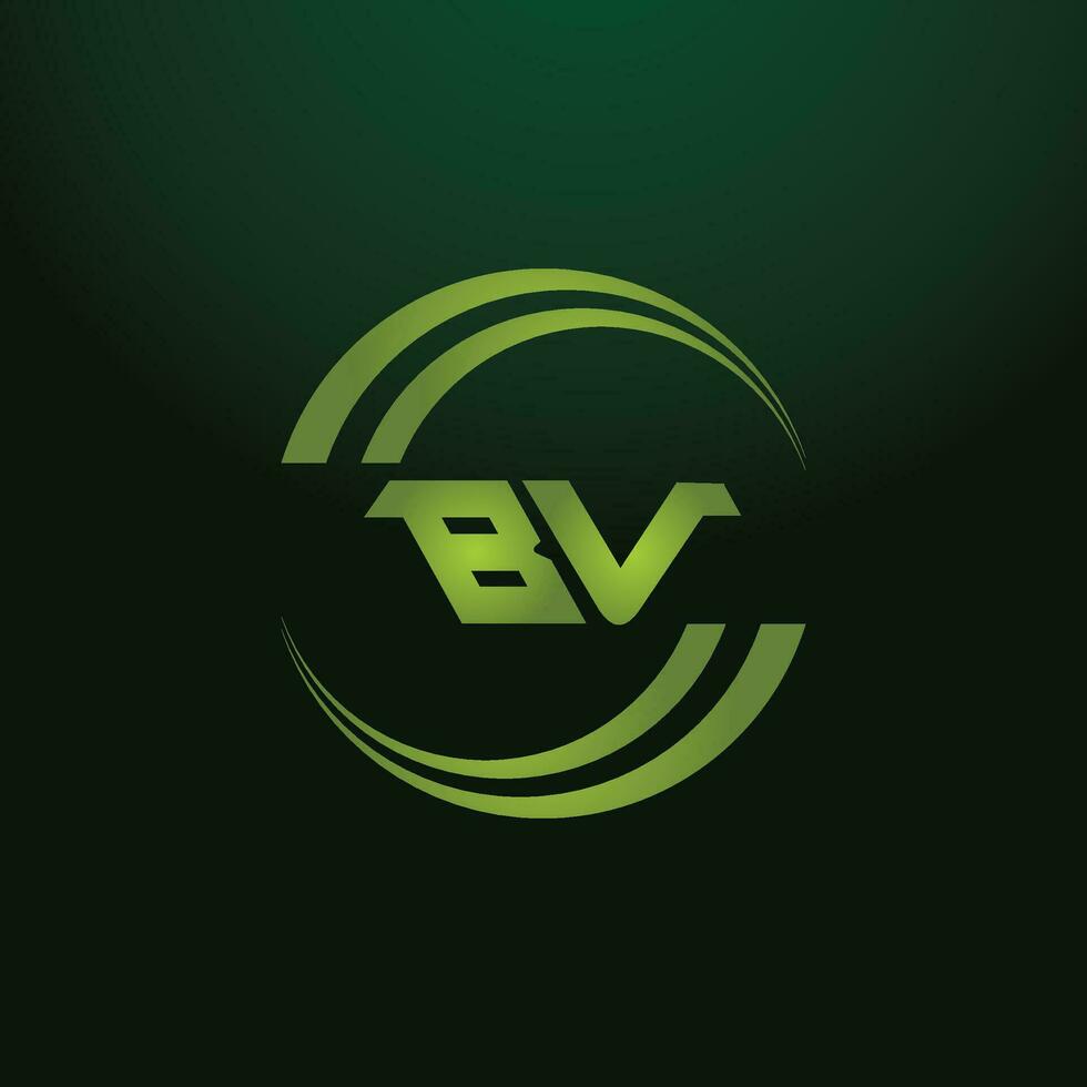 Minimal Innovative Initial BV logo and VB logo. Letter BV VB creative elegant Monogram. Premium Business logo icon vector