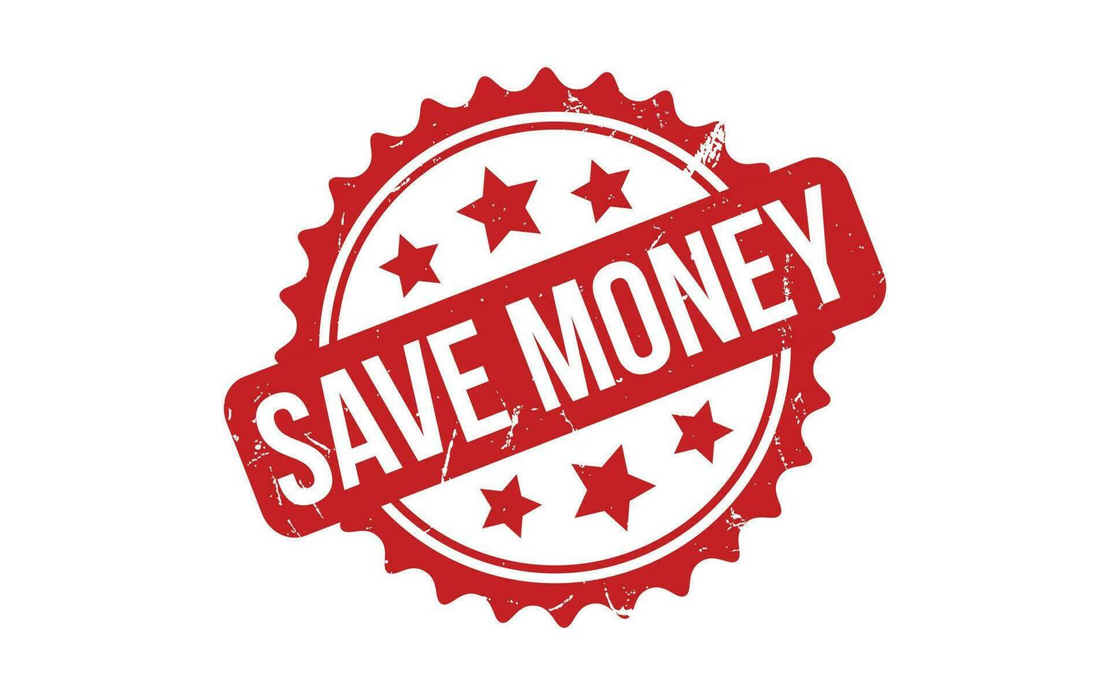 Save Money rubber grunge stamp seal vector