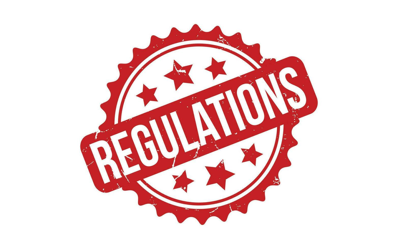 regulaciones caucho grunge sello sello vector