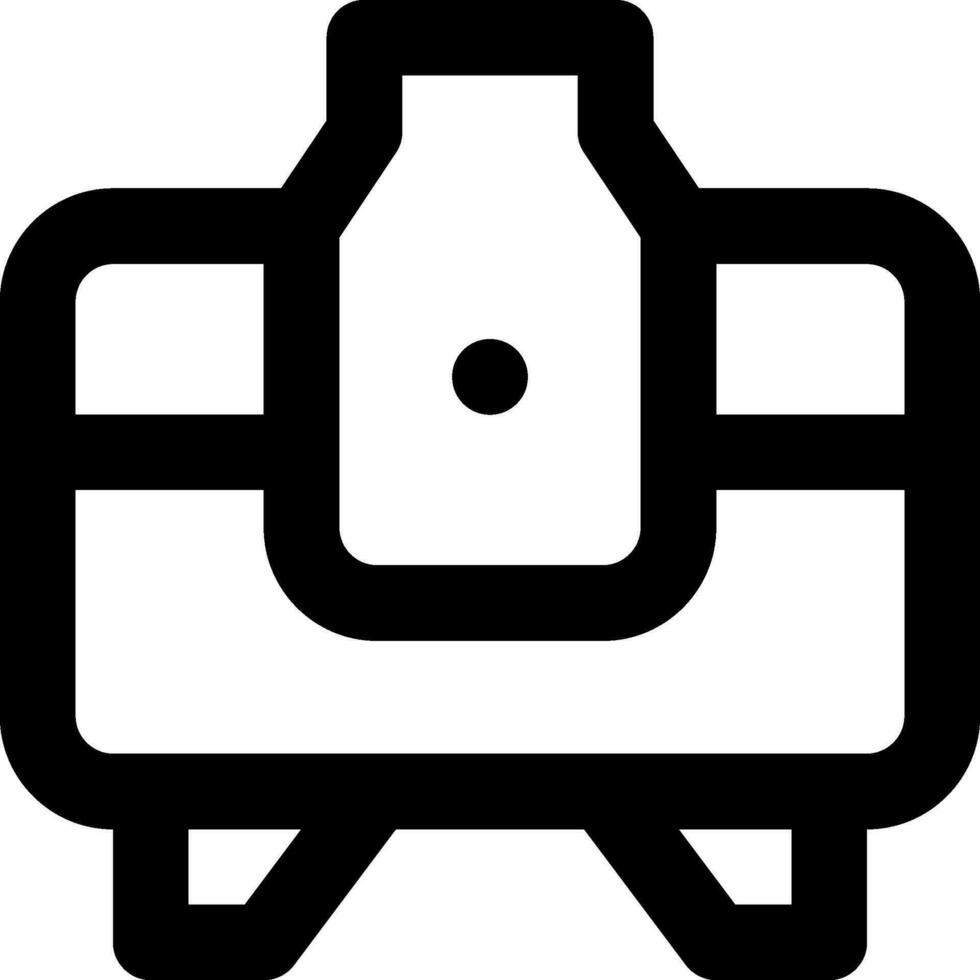 This icon or logo is found about home stuff icon or other where it explains the tools or equipment that help with work at home  like washing etc and can be used for web, application and logo design vector