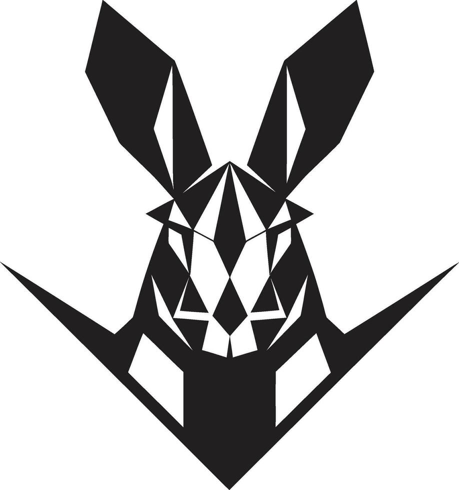 Black Hare Vector Logo A Modern and Sophisticated Logo for Your Company Black Hare Vector Logo A Versatile and Adaptable Logo for Any Industry