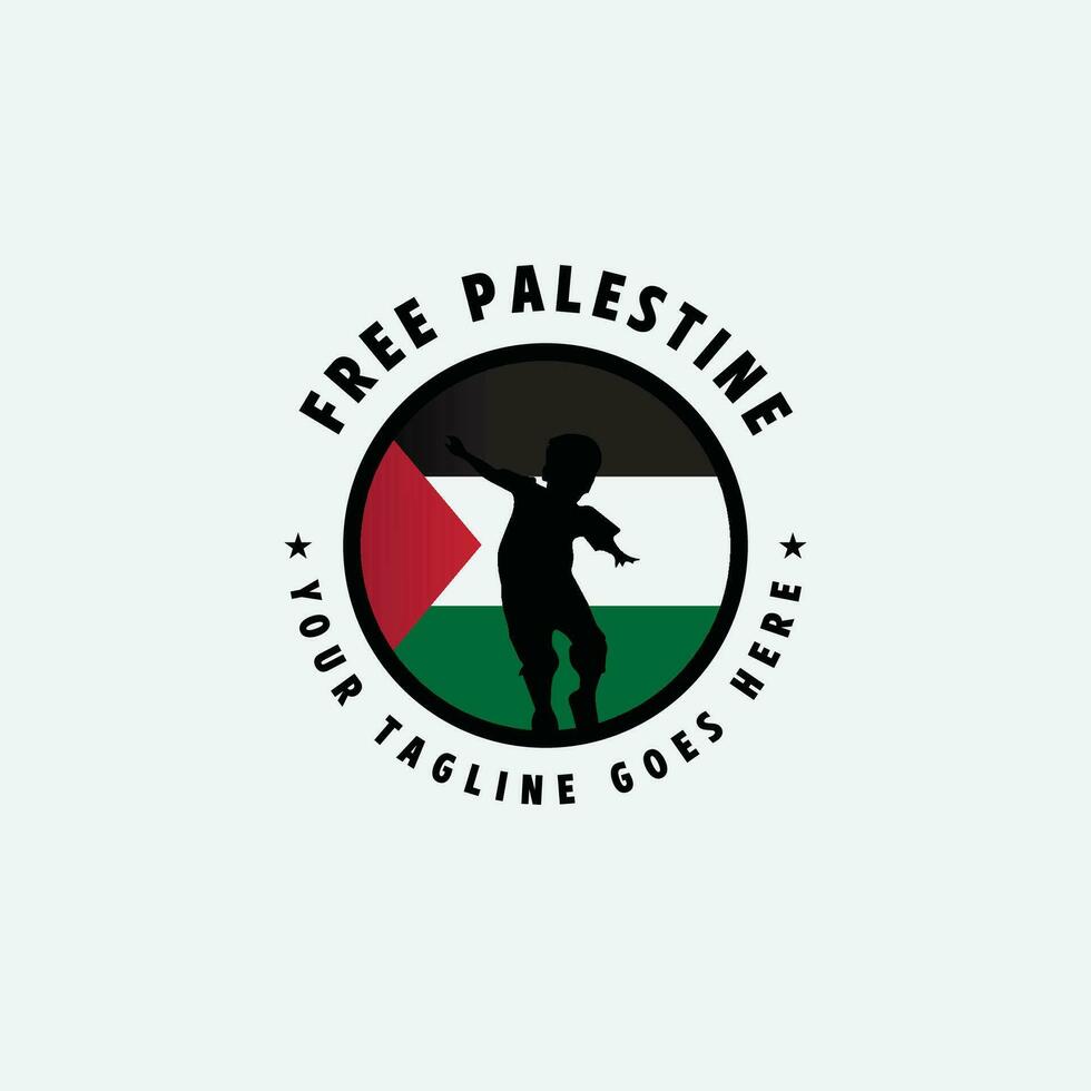 gratis Palestina logo vector