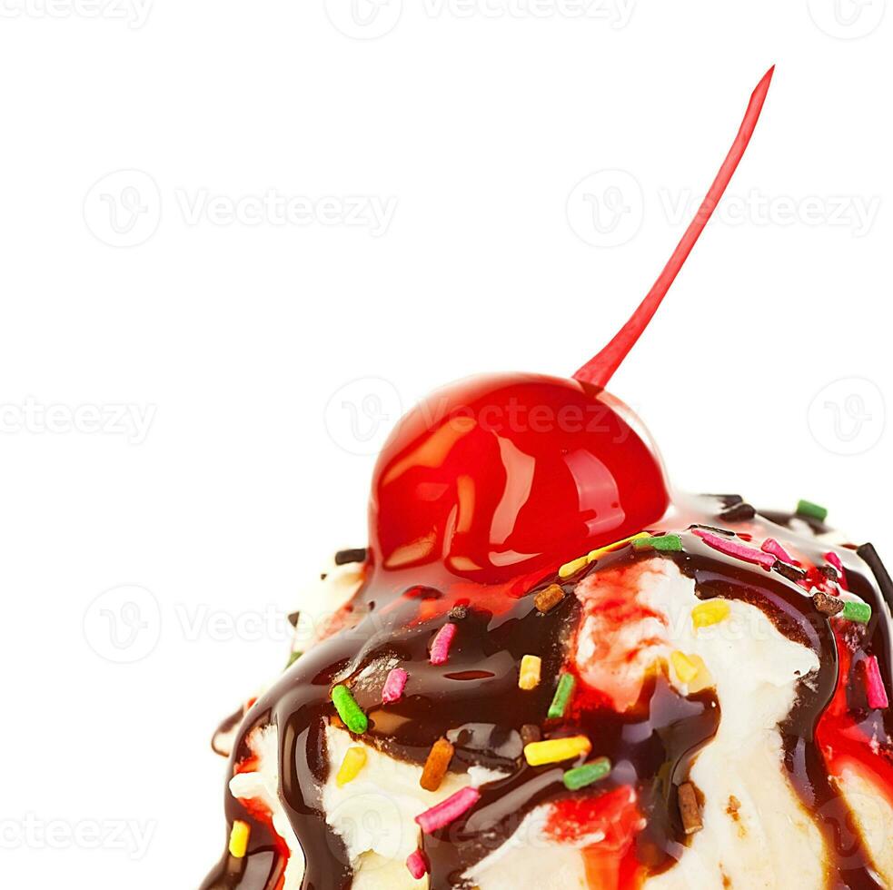 Ice cream border photo