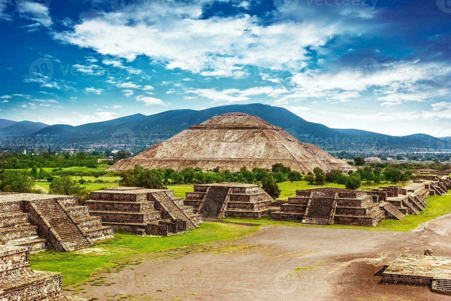 Pyramids of Mexico photo