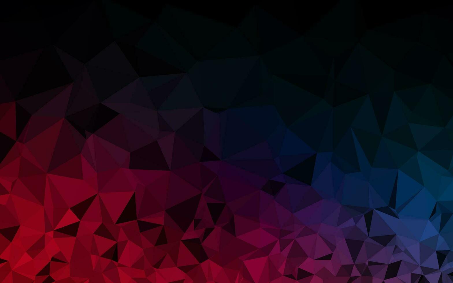Dark Blue, Red vector low poly texture.