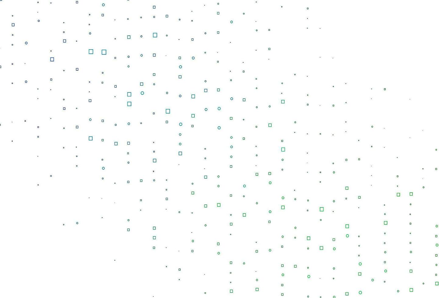 Light Blue, Green vector layout with rectangles, squares.