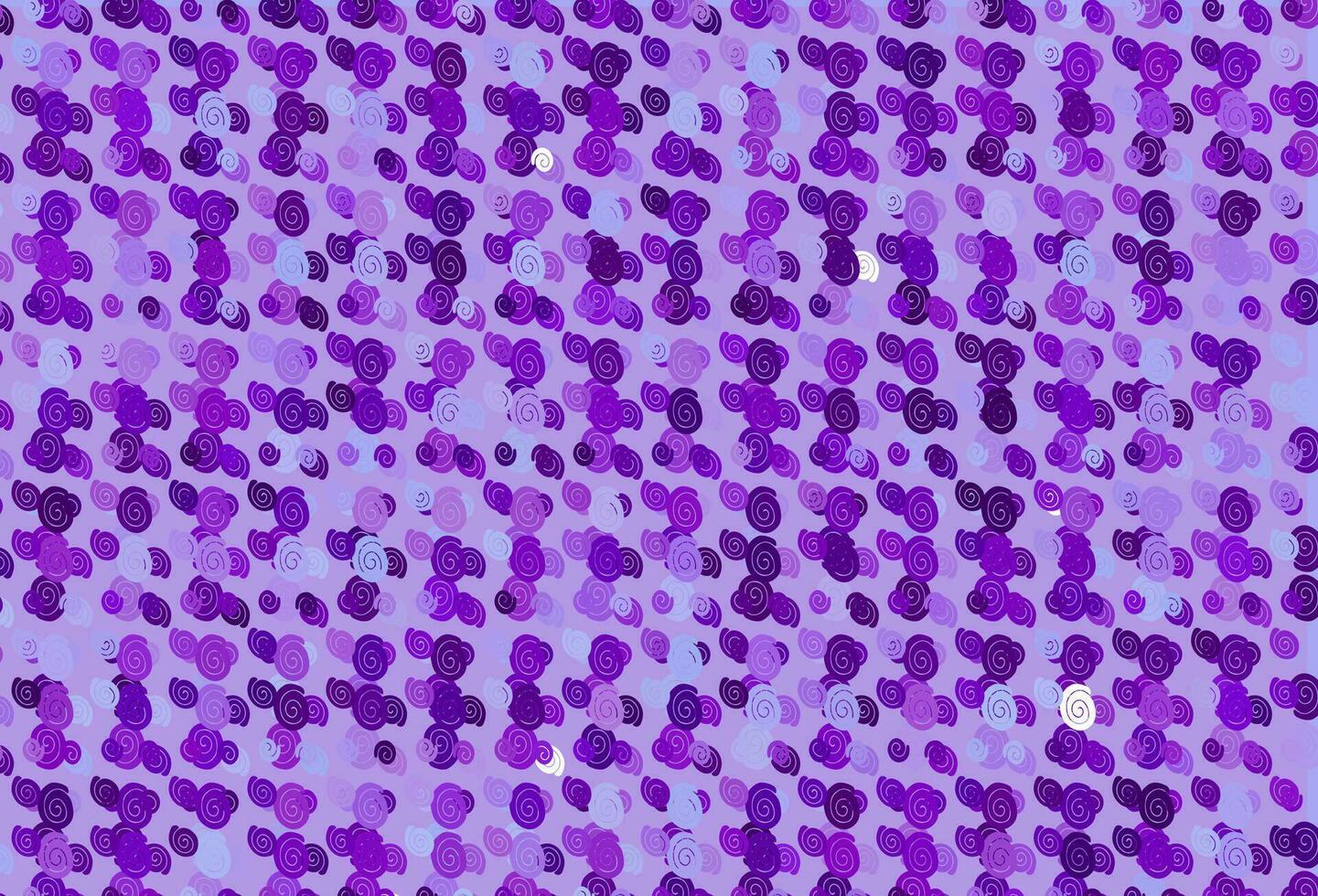 Light Purple vector template with bent ribbons.