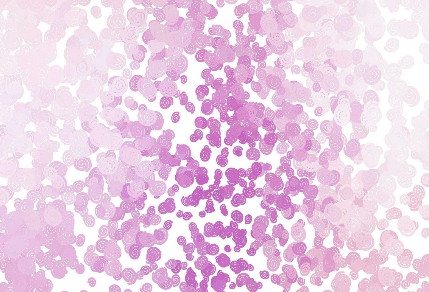 Light Purple vector template with bent ribbons.