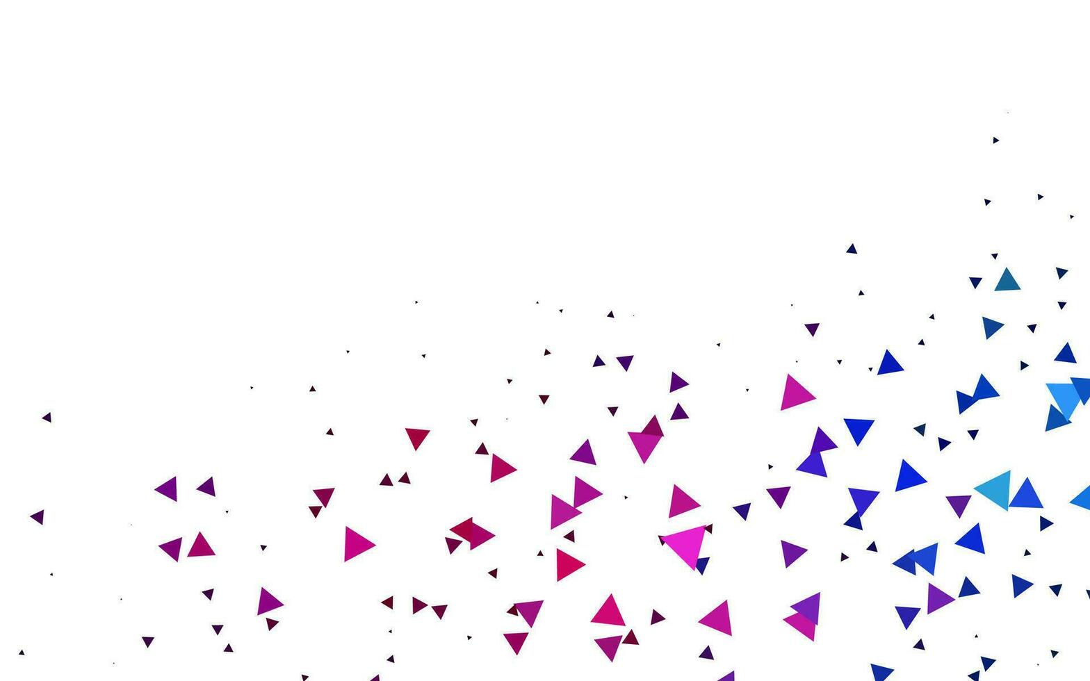 Light Blue, Red vector pattern in polygonal style.