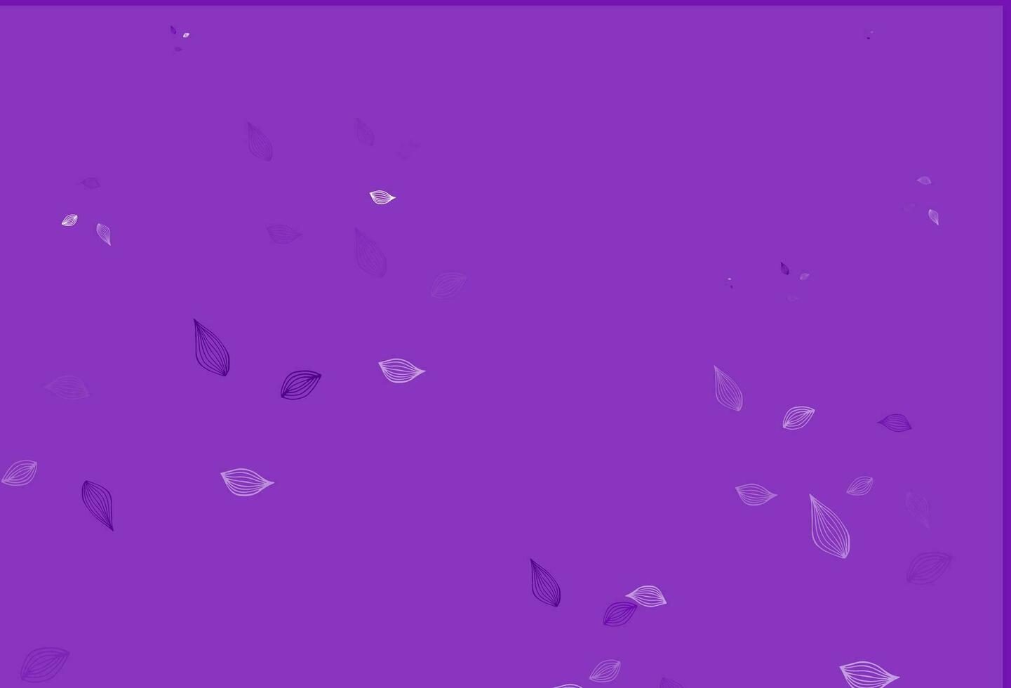 Light Purple vector doodle backdrop.