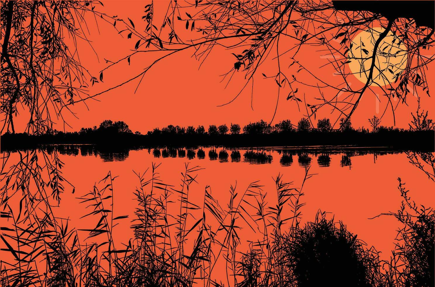Natural Landscapes  vector