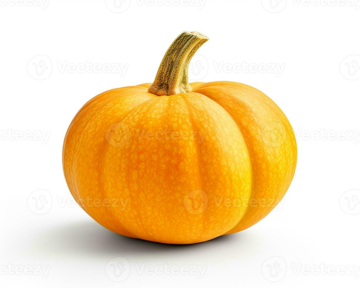 Photo of Squash isolated on white background. Generative AI