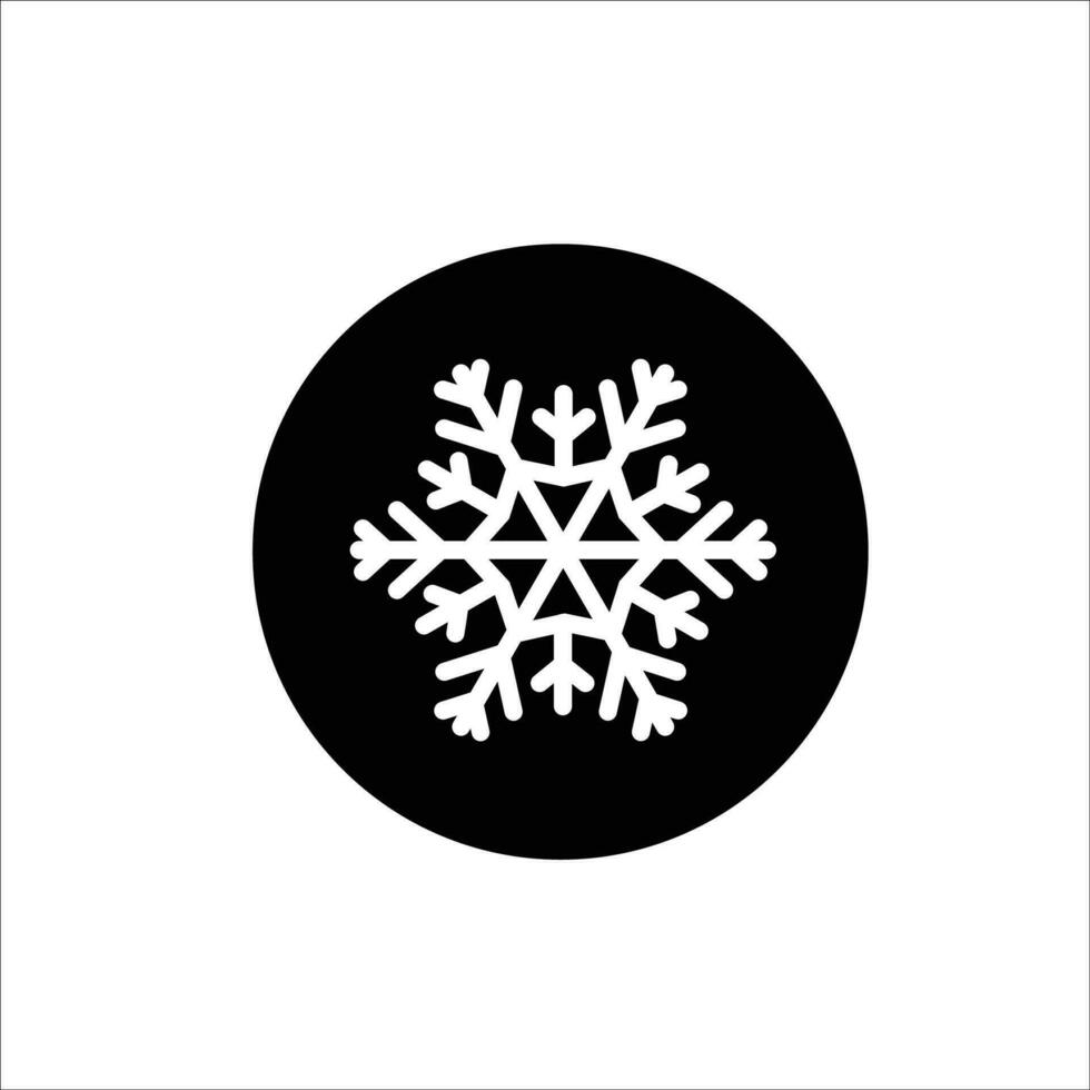 Snow icon vector