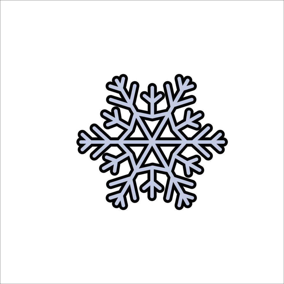 nieve icono vector
