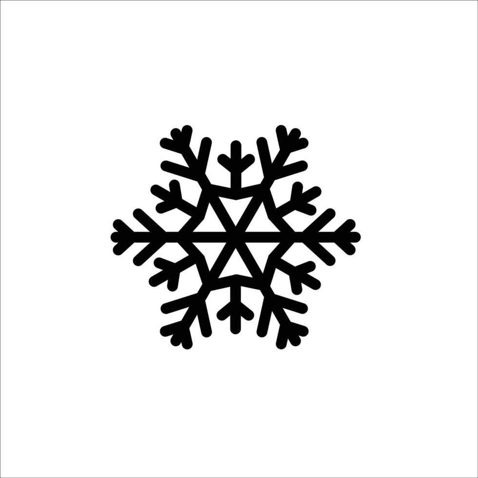 Snow icon vector