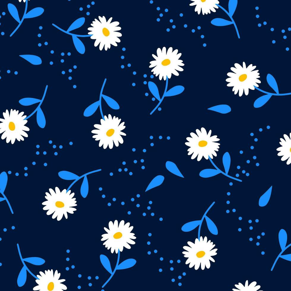 floral abstract pattern suitable for textile and printing needs vector