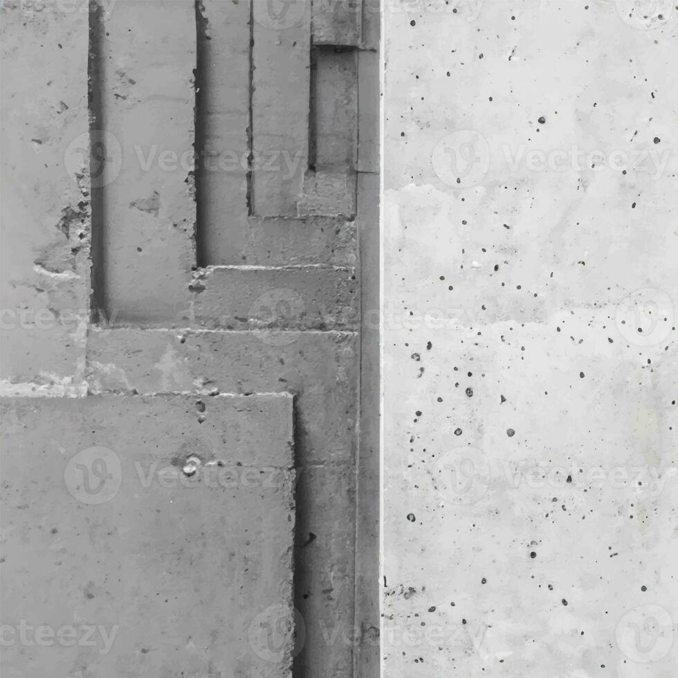 White concrete wall photo