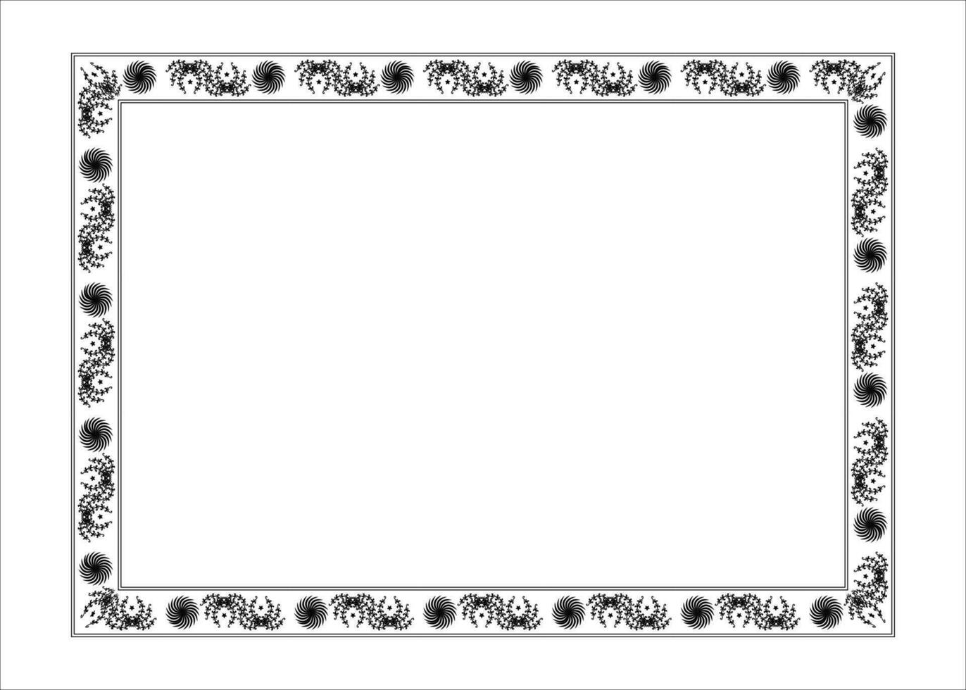 Vector Border design or photo frame