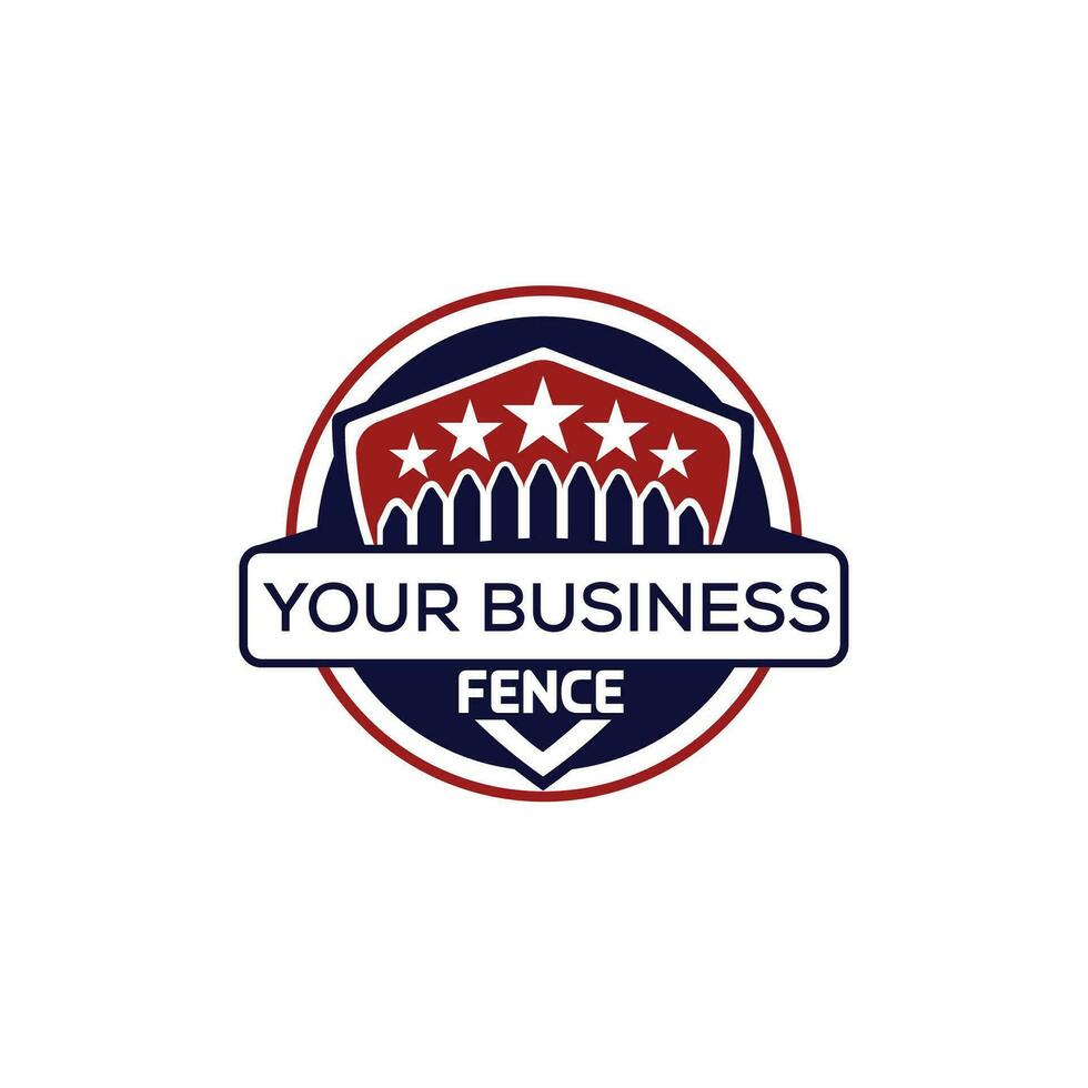 FENCE COMPANY LOGO 32986015 Vector Art at Vecteezy