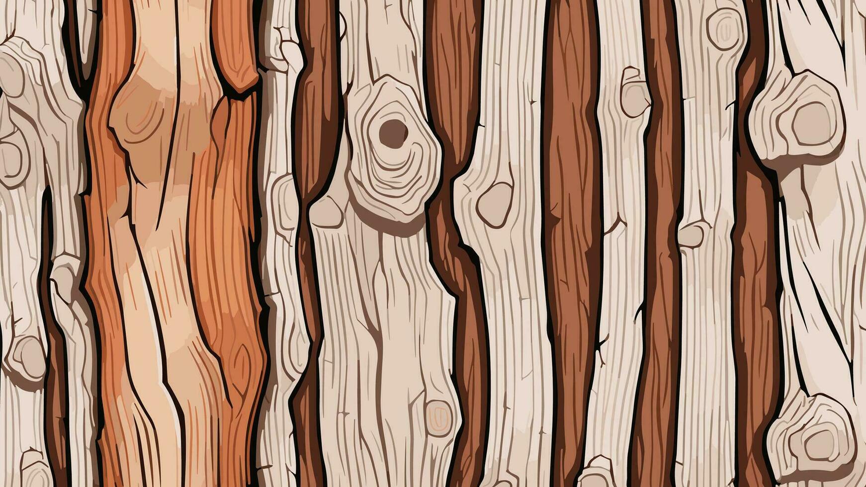 madera textura antecedentes con natural patrones y granos alto calidad imagen para diseño, imprimir, web, y Arte proyectos vector