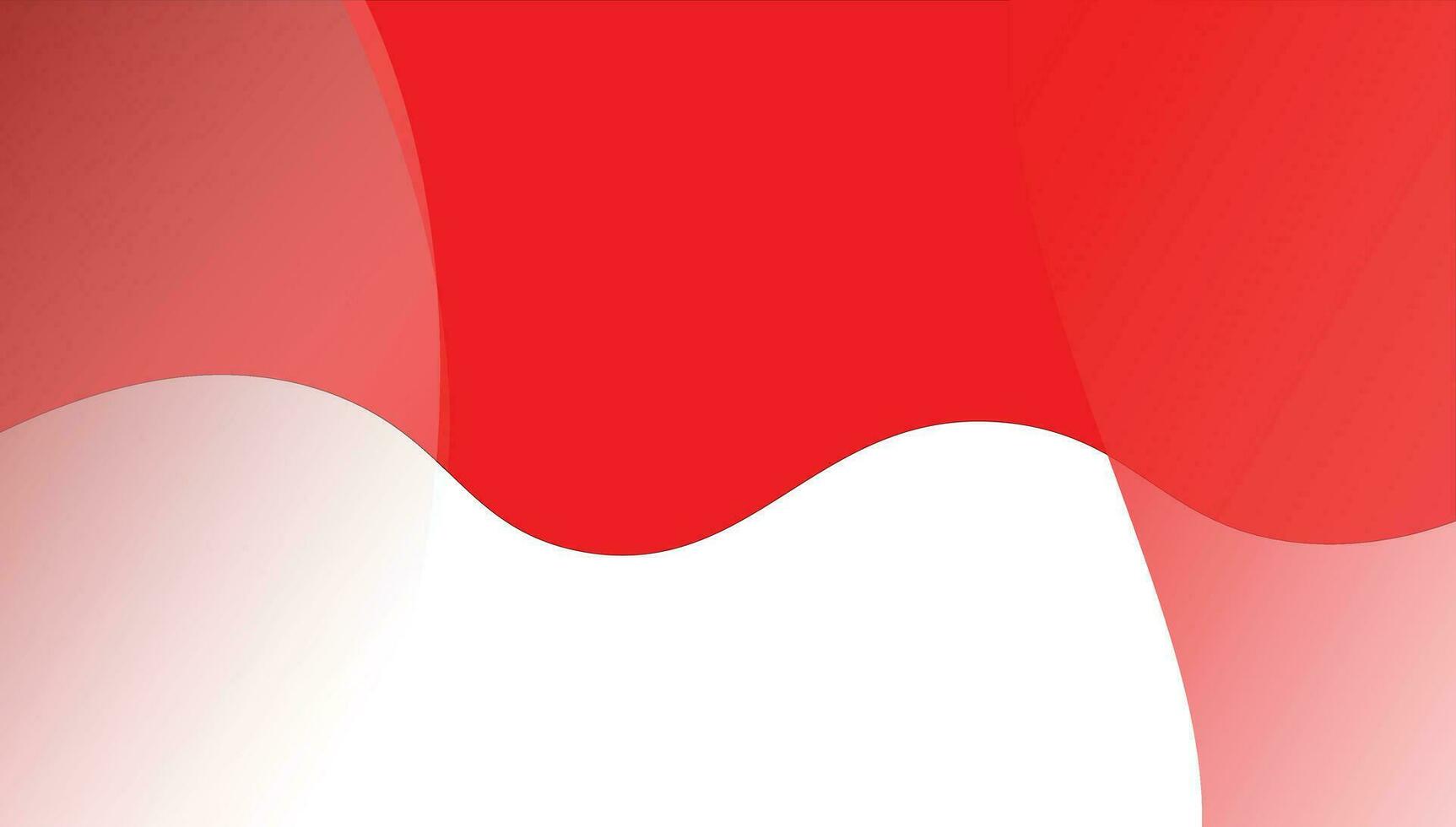 Indonesian flag vector with white and gray gradations