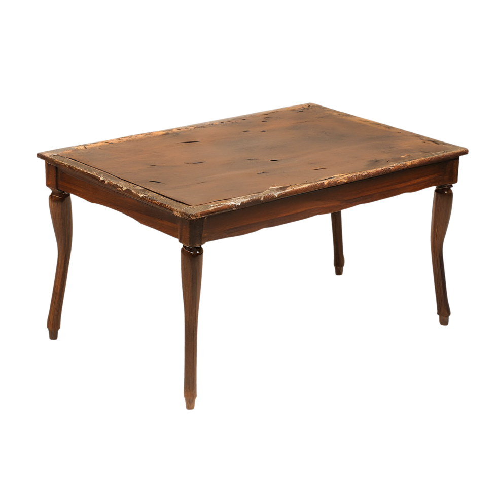 Wooden table  free space front view. Ai Generated png