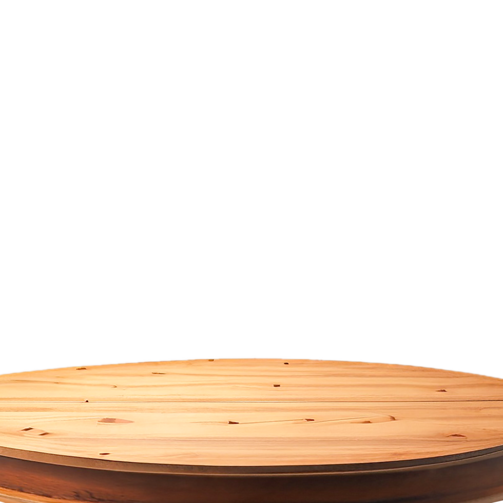 Wooden table  free space front view. Ai Generated png