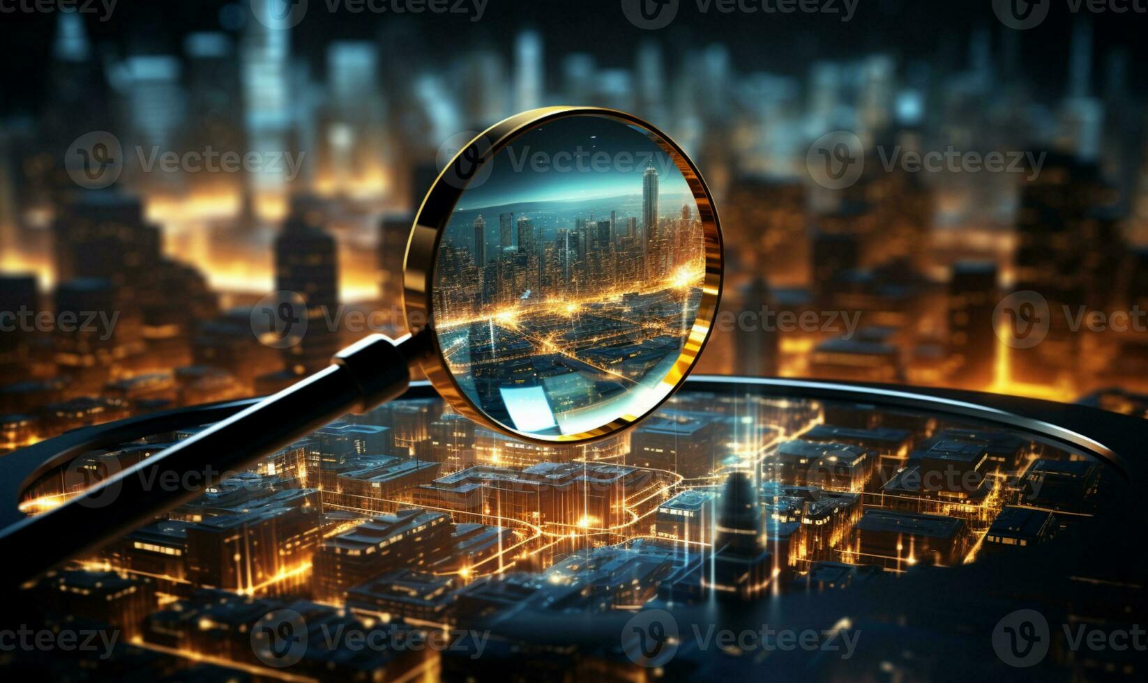 Data Visualization, Close up Technology Digitalization, Optimization of High-Tech Electronics, Data mining, artificial intelligence, business analytics, AI Generative photo