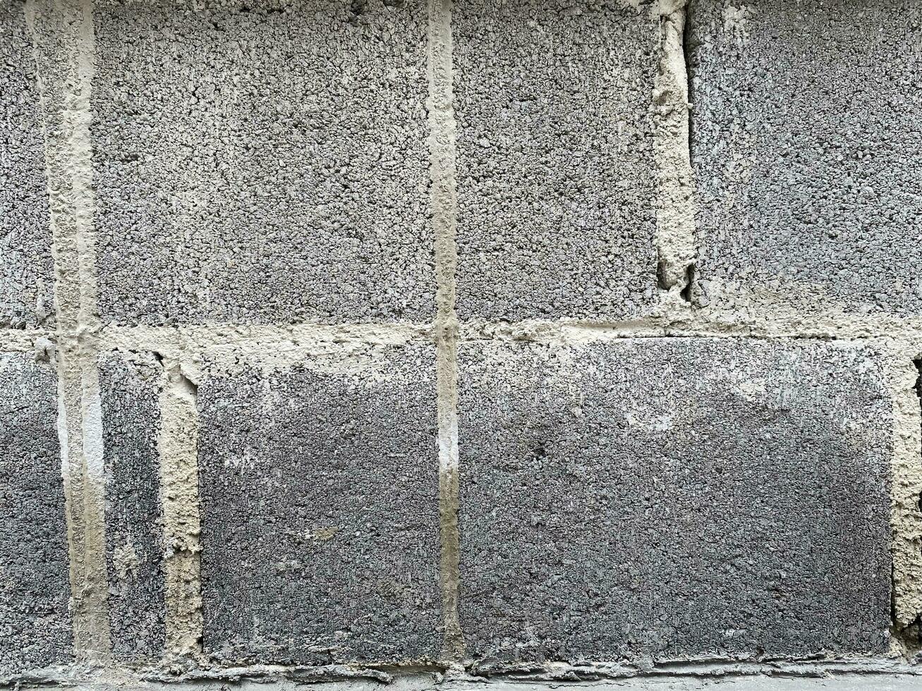 concrete block wall photo