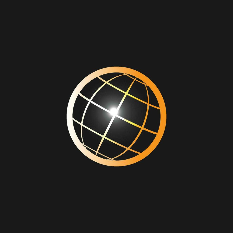 vector de logotipo global