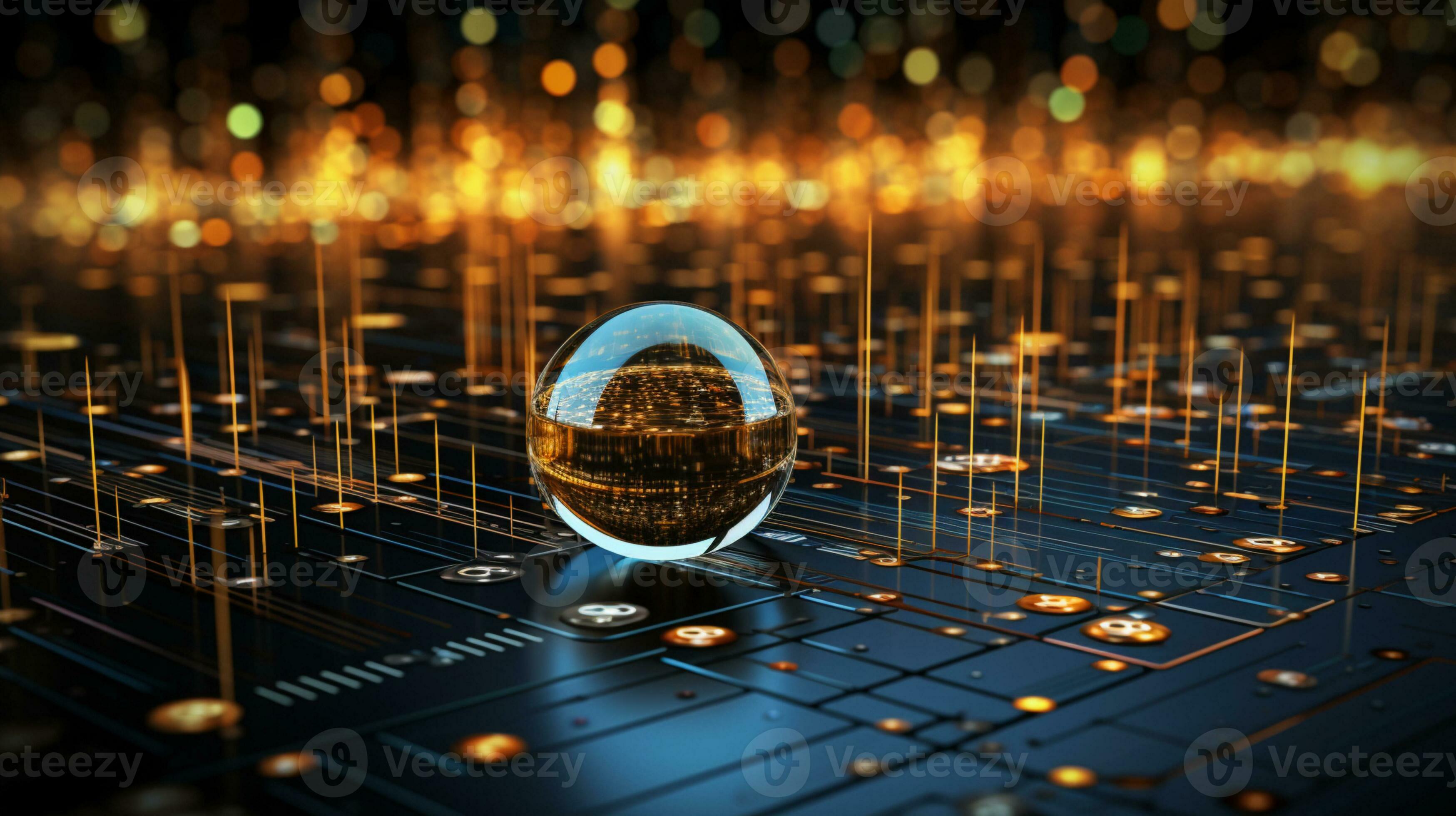 Data Visualization, Close up Technology Digitalization, Optimization of ...