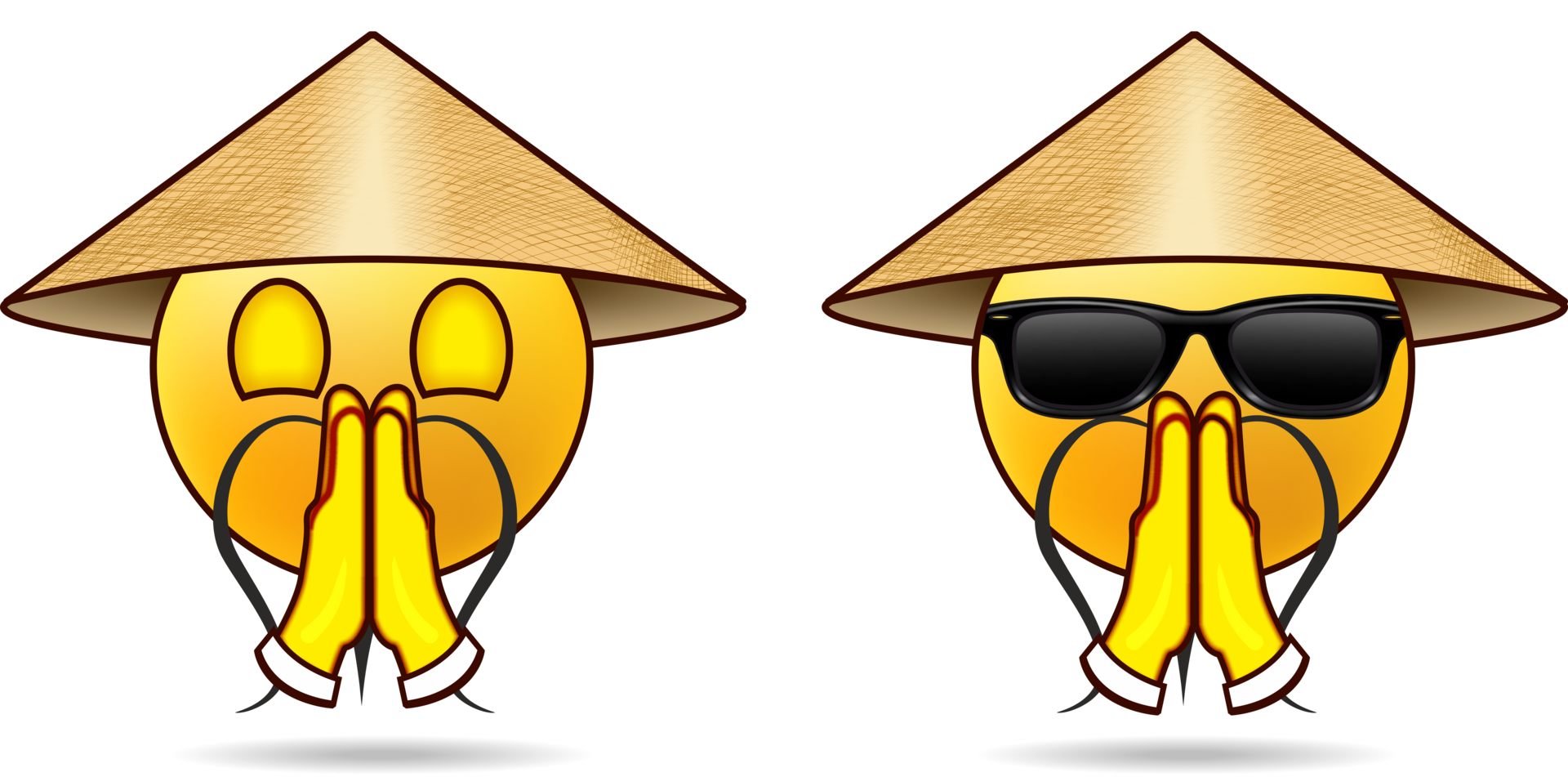 SET OF CHINESE EMOTICONS 32987841 PNG