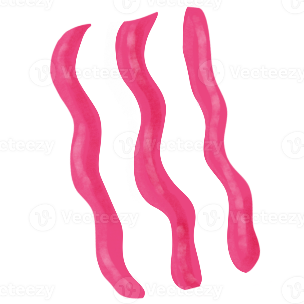 Crispy, fragrant, delicious bacon png