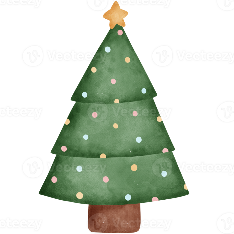 Christmas tree Decorative Elements png