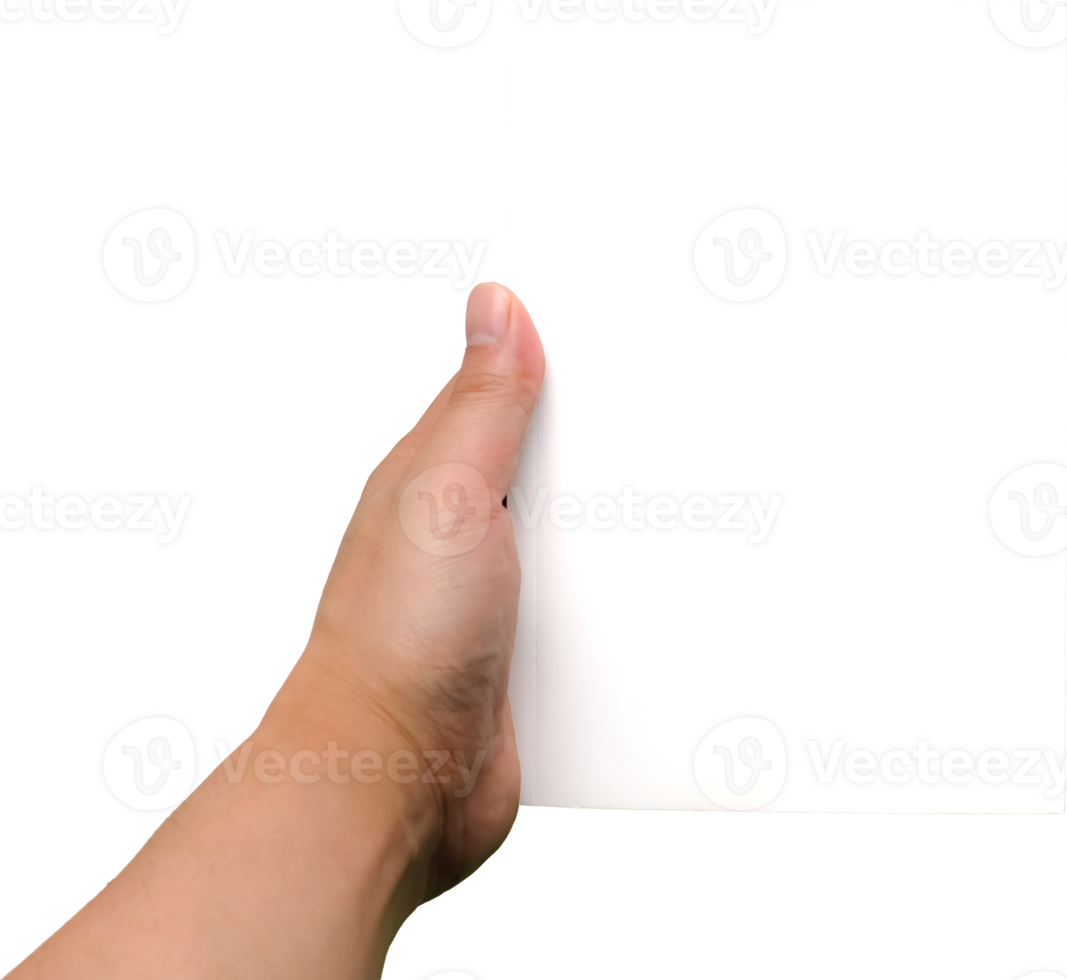 Image of a hand holding a book with background removed png