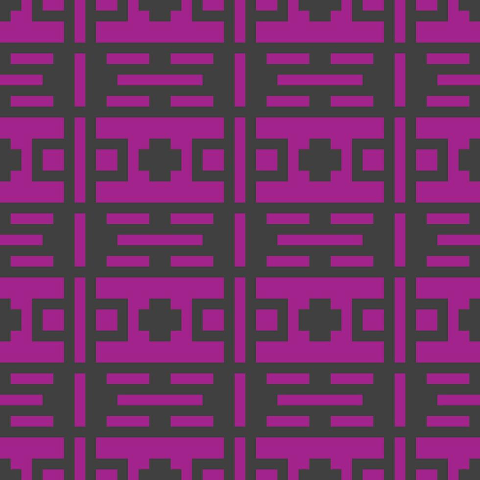 a purple and black geometric pattern vector