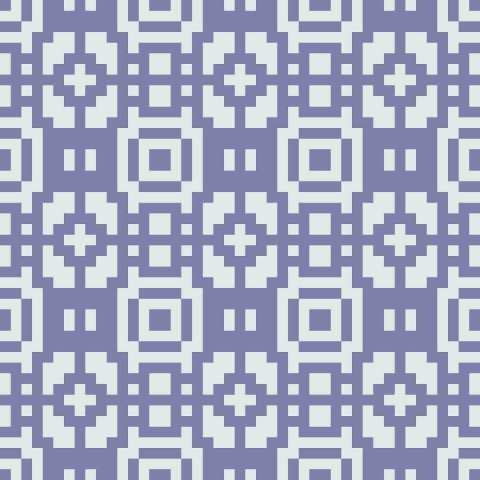 a pixelated pattern in purple and white vector