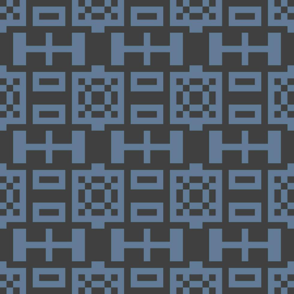 a blue and gray pattern with squares vector