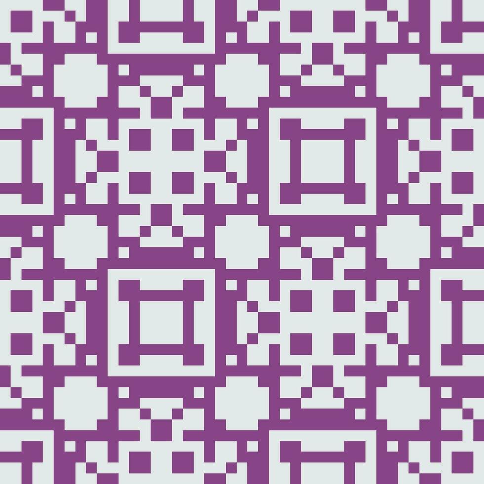 a pixelated pattern in purple and white vector