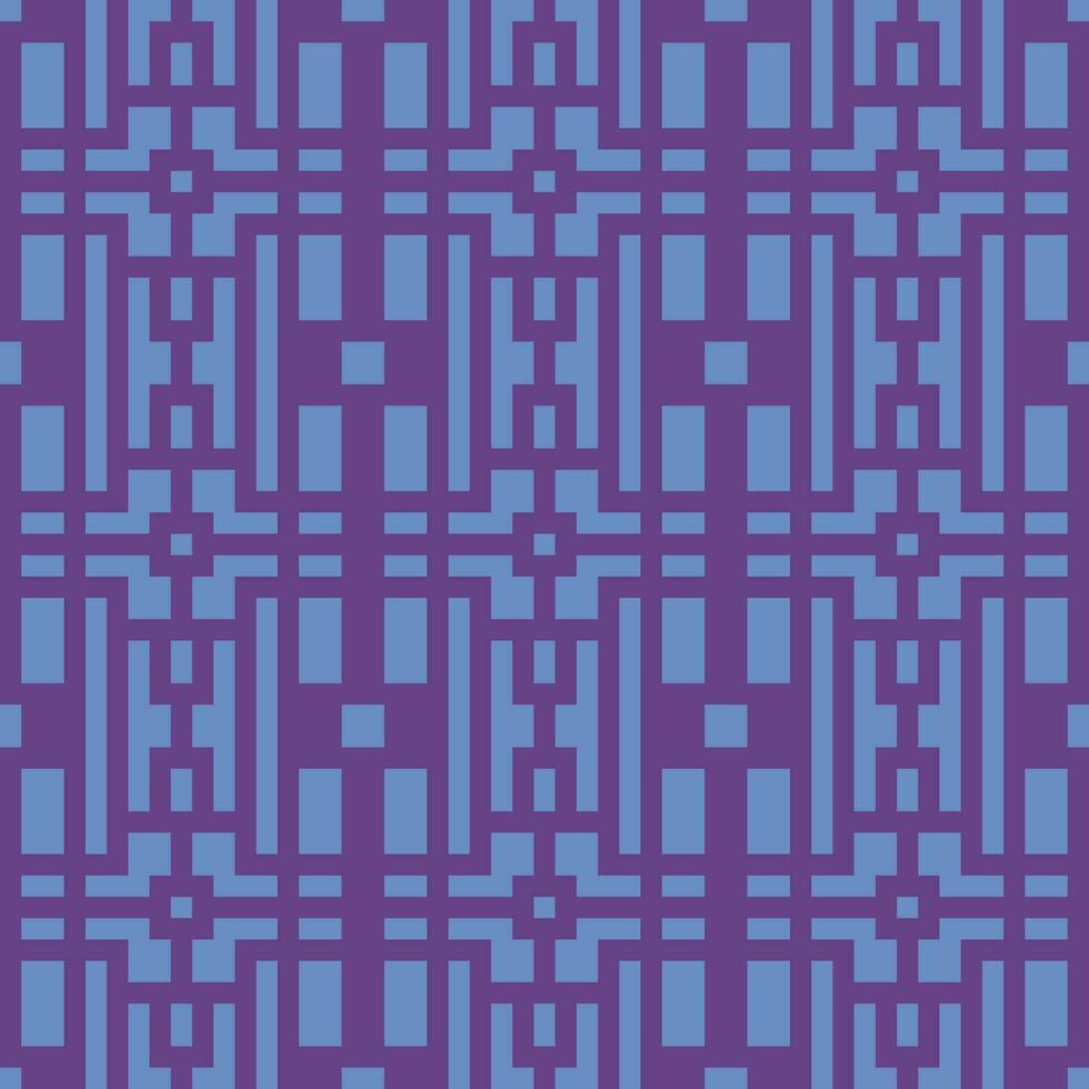 a blue and purple geometric pattern vector