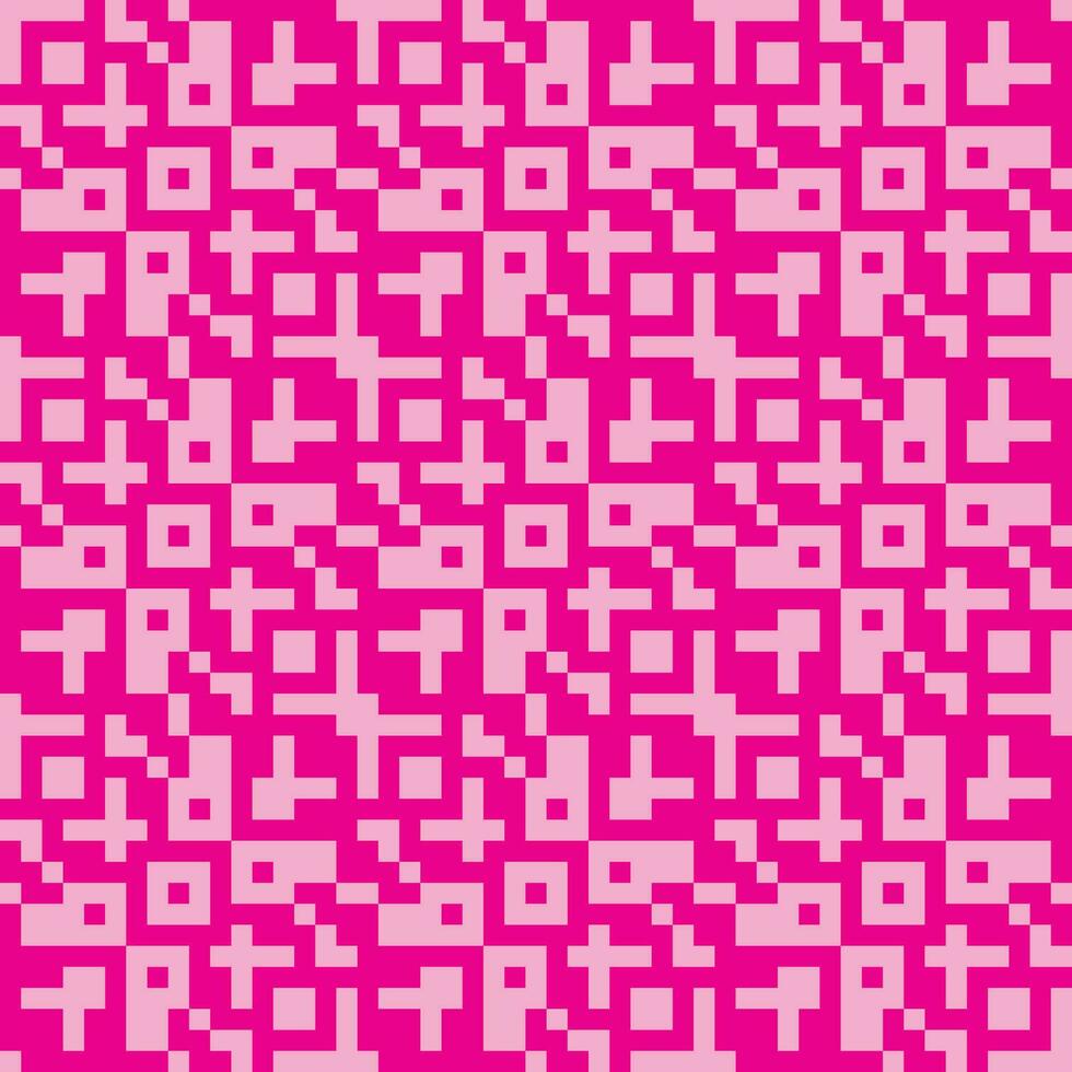 a pink background with squares and squares vector