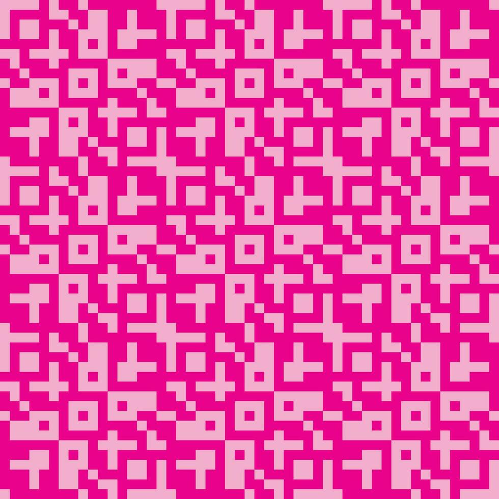 a pink background with squares and squares vector